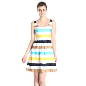 Nine West spring color block dress