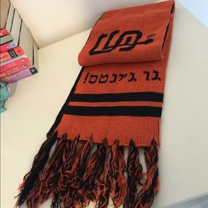 San Francisco Giants Jewish Heritage Scarf Hebrew