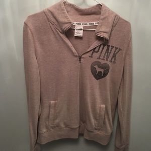 PINK half zip