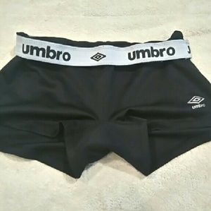 Black Umbro booty shorts