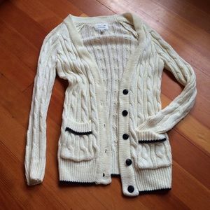 Chunky knit cardigan