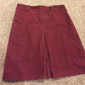 Ann Taylor corduroy skirt