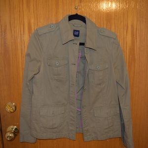 Army green jacket
