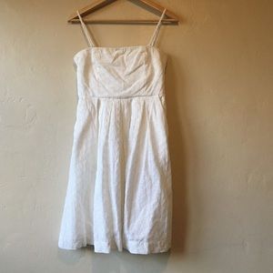 Strap(less) white dress by Gap