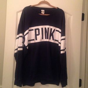 RARE NAVY VS PINK SWEATSHIRT