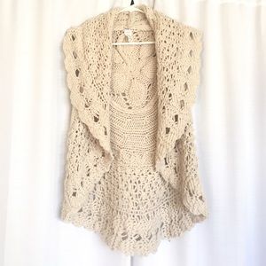 Crochet cardigan