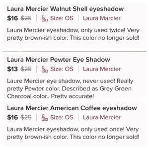 Laure Mercier Pewter, Coffee, Walnut Bundle