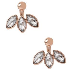 Betsey Johnson rhinestone earrings