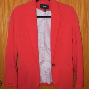 Red blazer