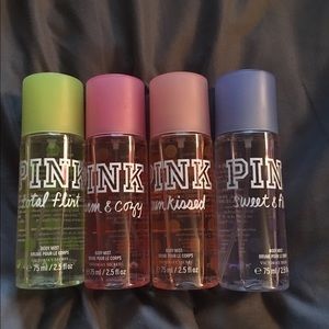 4 pack pink perfumes