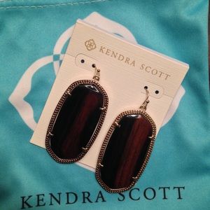 Kendra Scott - Danielle "Ebony Wood" Earrings