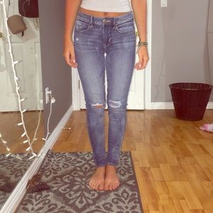 American eagle hi-rise skinny jeans