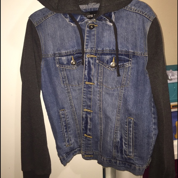 Jean hoodie jacket
