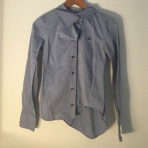 Flash sale!Vivienne Westwood asymmetrical blouse