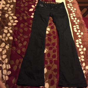 Rock Revival ladies black jeans size 25 Pollyflare