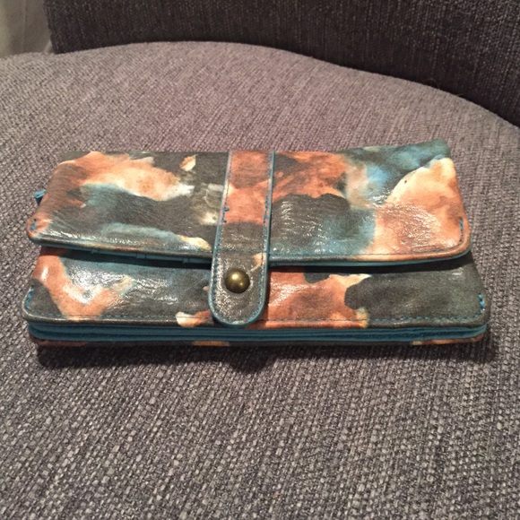 Floral wallet
