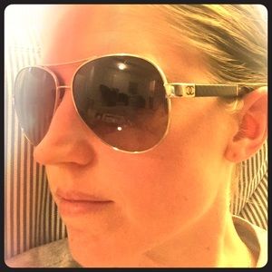 Chanel Aviator Sunglasses