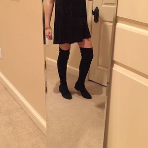 Black Over The Knee Boots