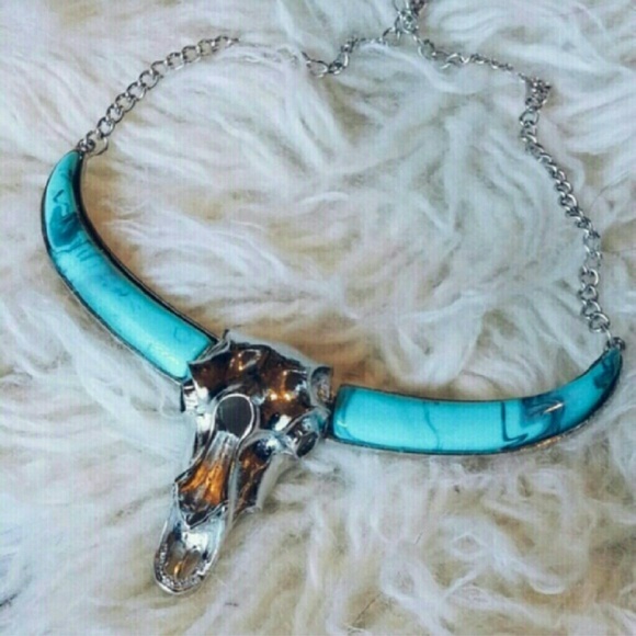 Jewelry | Turquoise no bull necklace - Picture 3 of 4