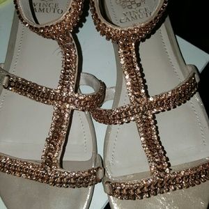 Jeweled Vince Camuto sandals