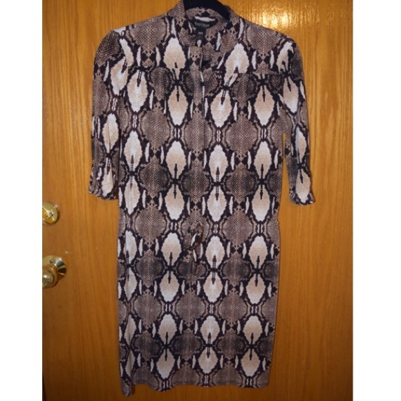 WHBM snakeskin dress