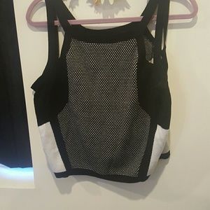 Black and white top