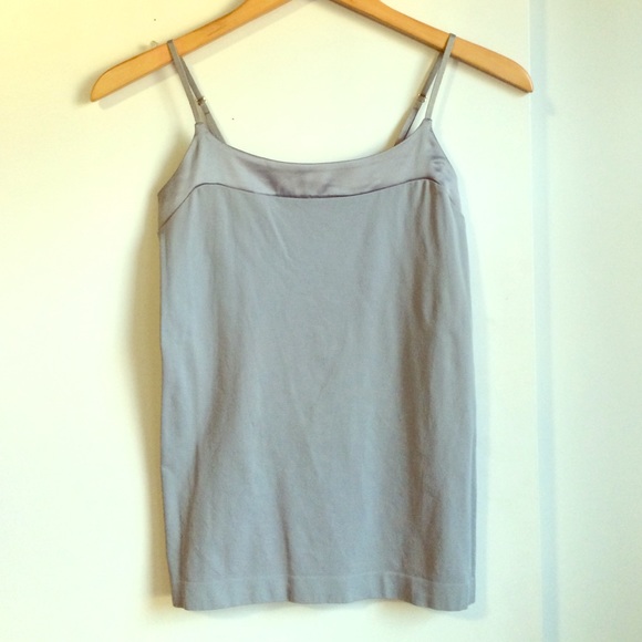 New!! Grey Spaghetti strap tank top