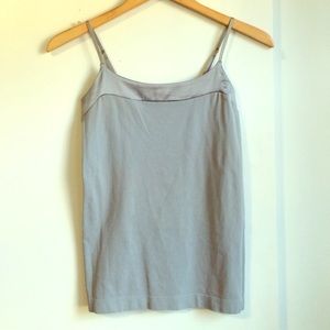 New!! Grey Spaghetti strap tank top