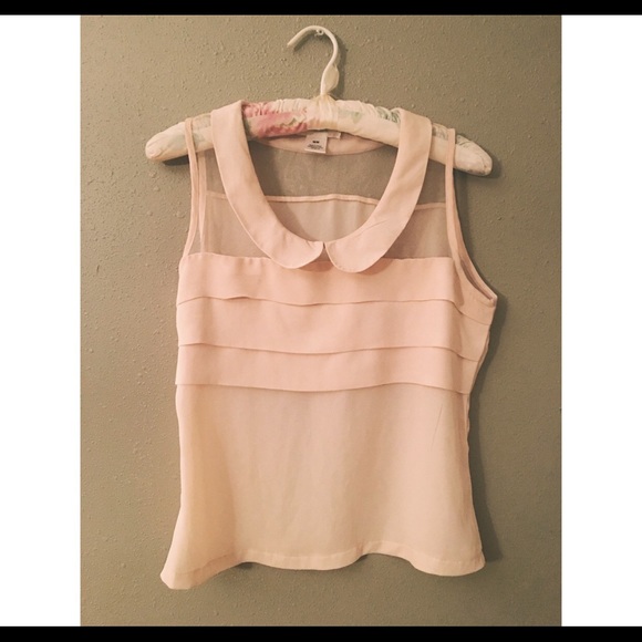 Light pink tank top