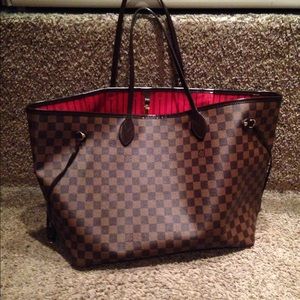 Louis Vuitton damier never full gm