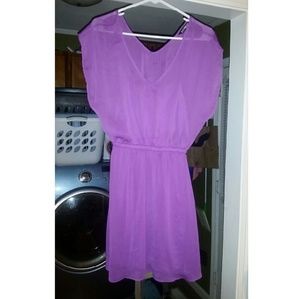 Express purple dress