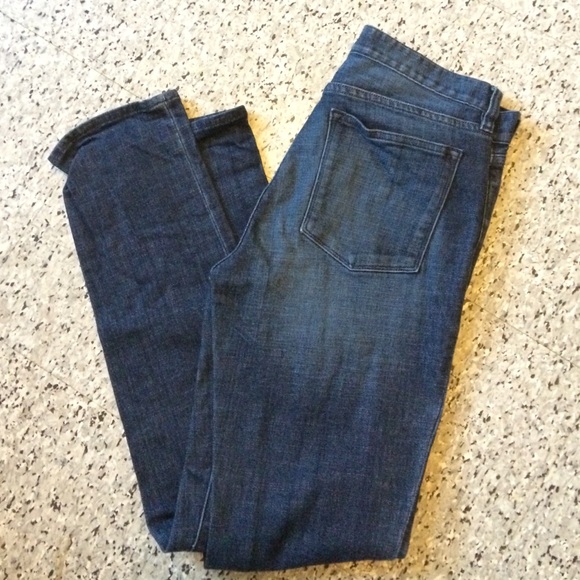 J. Crew High Waisted Straight Jeans