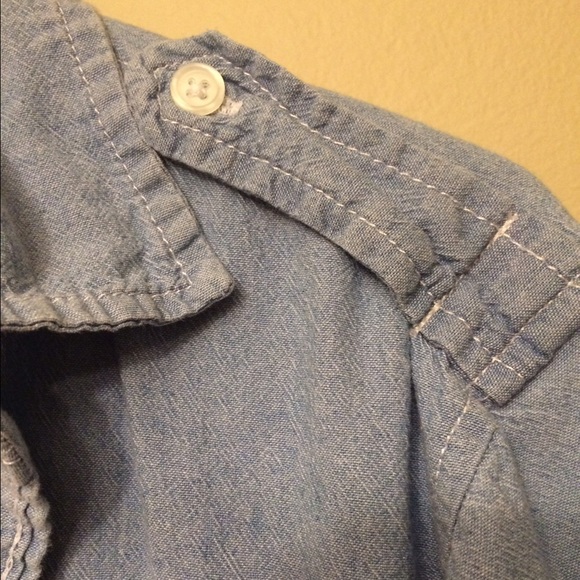 Denim Button Down - Picture 2 of 2