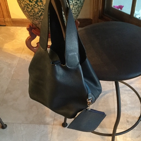 Handbags - Navy Handbag