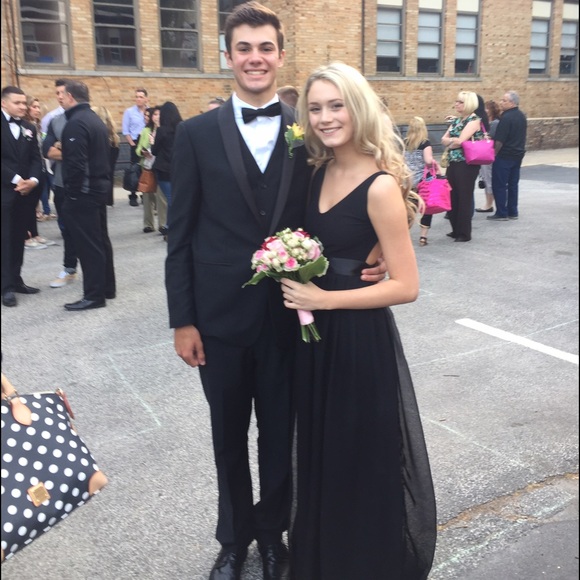 Custom Made Backless Prom Dress