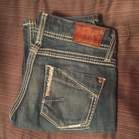 BKE Stella blue pure denim jeans