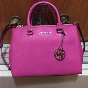 MK handbag. Double zipper