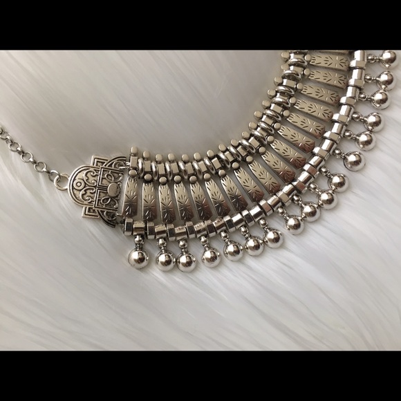 Boho silver necklace - Picture 4 of 4