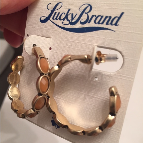 New Lucky Brand hoops!