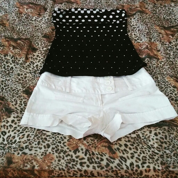 jewels Tops - Pocadot tube top