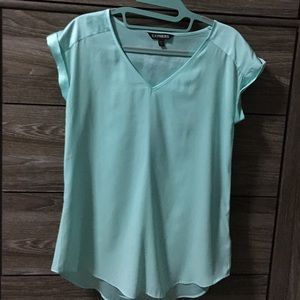 Express silk short sleeve shirt