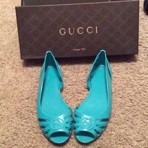 Gucci jelly sandles