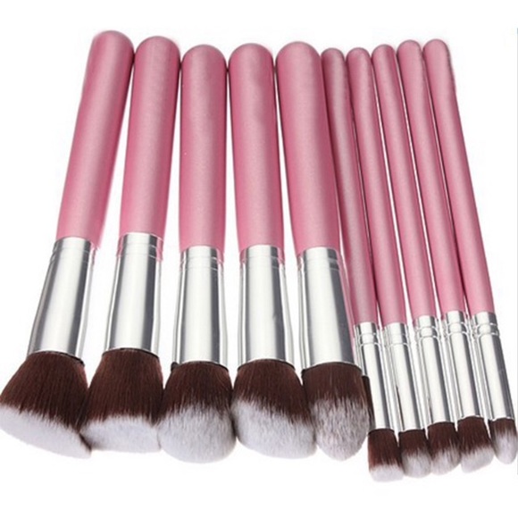 10 pcs Make Up Brush Set - Picture 2 of 2