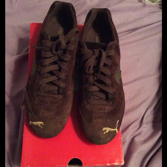 Brown suede PUMA Sneakers