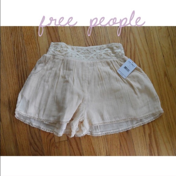 Free people shorts with pockets