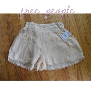 Free people shorts with pockets