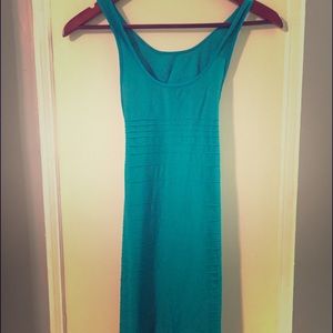 Bebe  Blue Bodycon dress