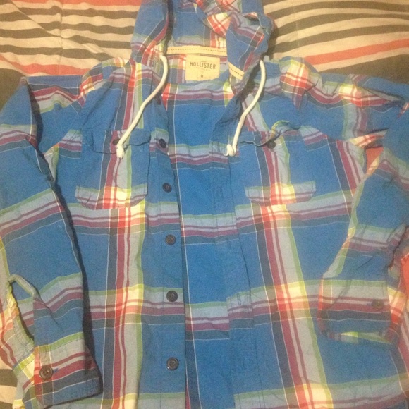 Blue hollister jacket - Picture 2 of 4