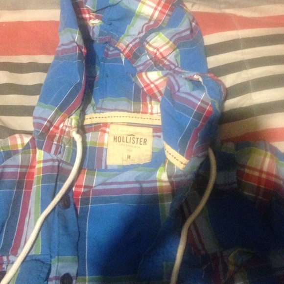 Blue hollister jacket - Picture 3 of 4