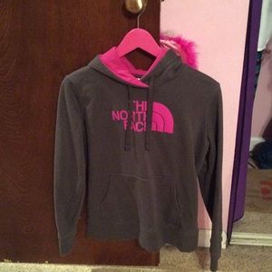 Women's North Face hoodie